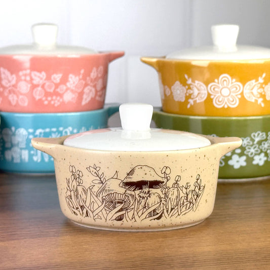 Forest Fancies | Pyrex Inspired | Ceramic Trinket Box