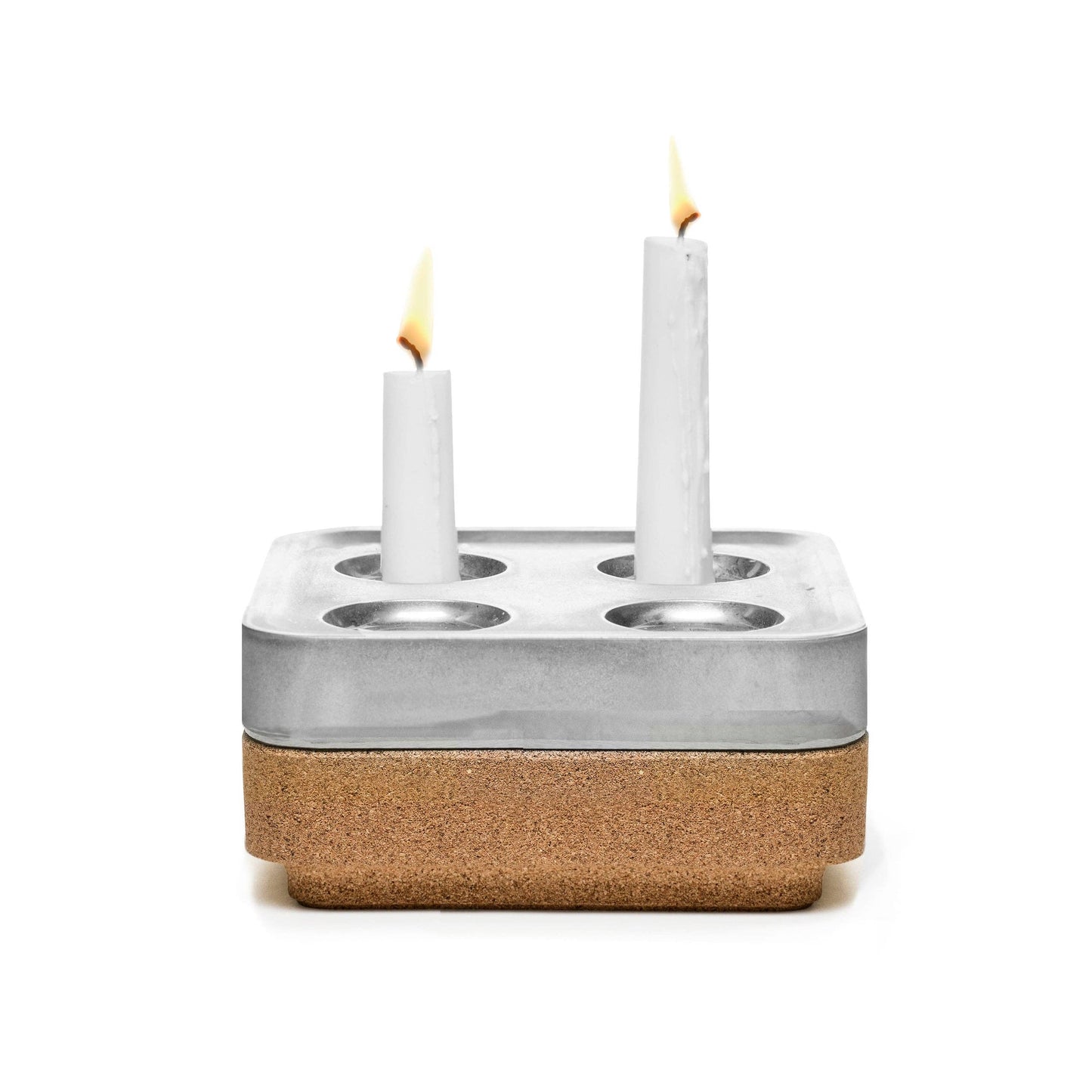 Square Candleholder – Fyran – Stumpastaken