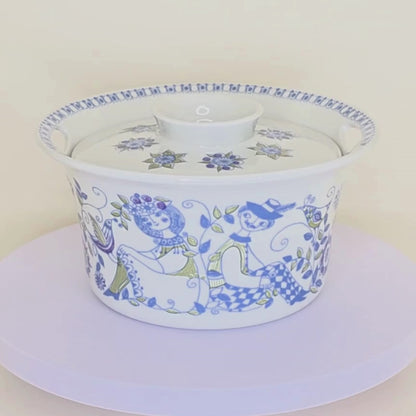 Vintage | Figgjo Norway - Lotte Casserole Dish with Lid